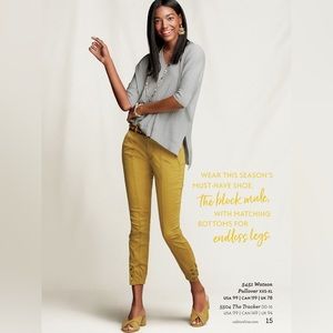 cabi the tracker pants, size 6